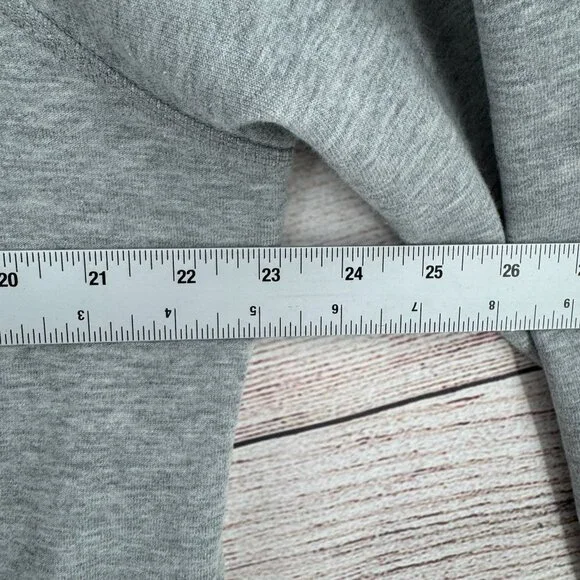 Nike Tech Fleece Asymmetric Cape Zip Hoodie Sweatshirt Women's Large Gray - Picture 11 of 13